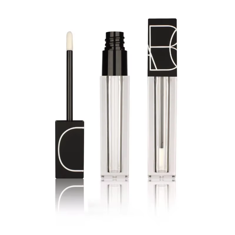 Buy Round Clear Empty Mini Lipgloss Tube