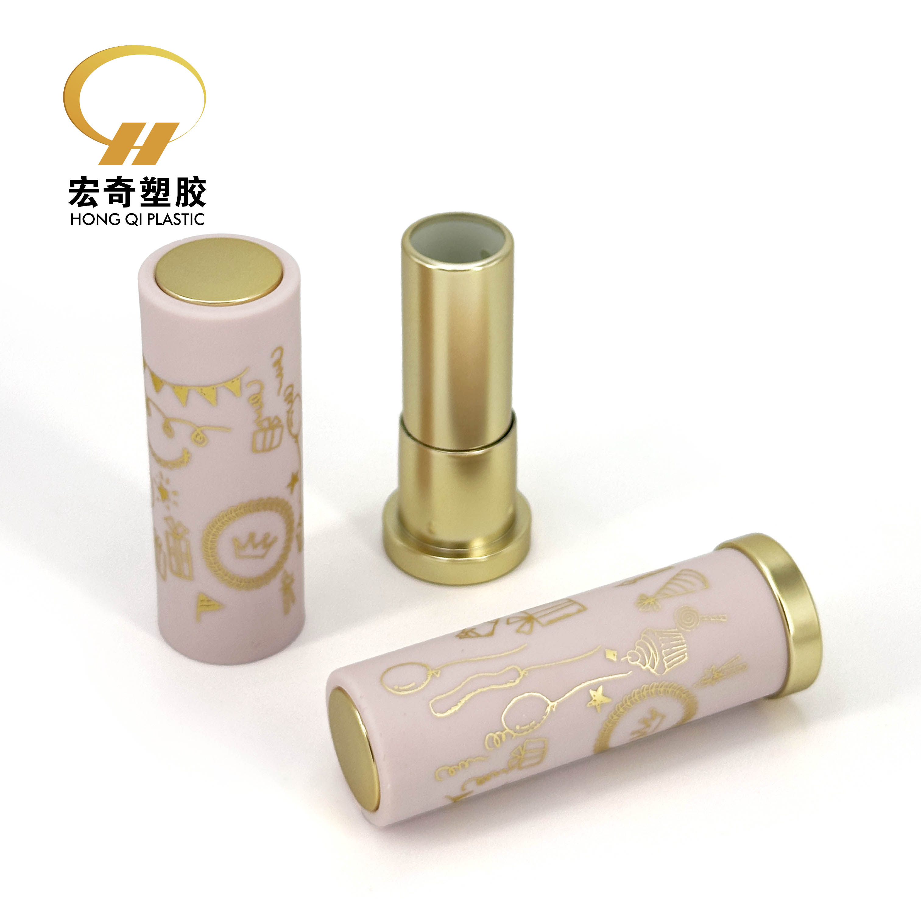 Buy Custom Cosmetic Packaging Screen Printed Lipstick Tubes Cosmetic Pl
