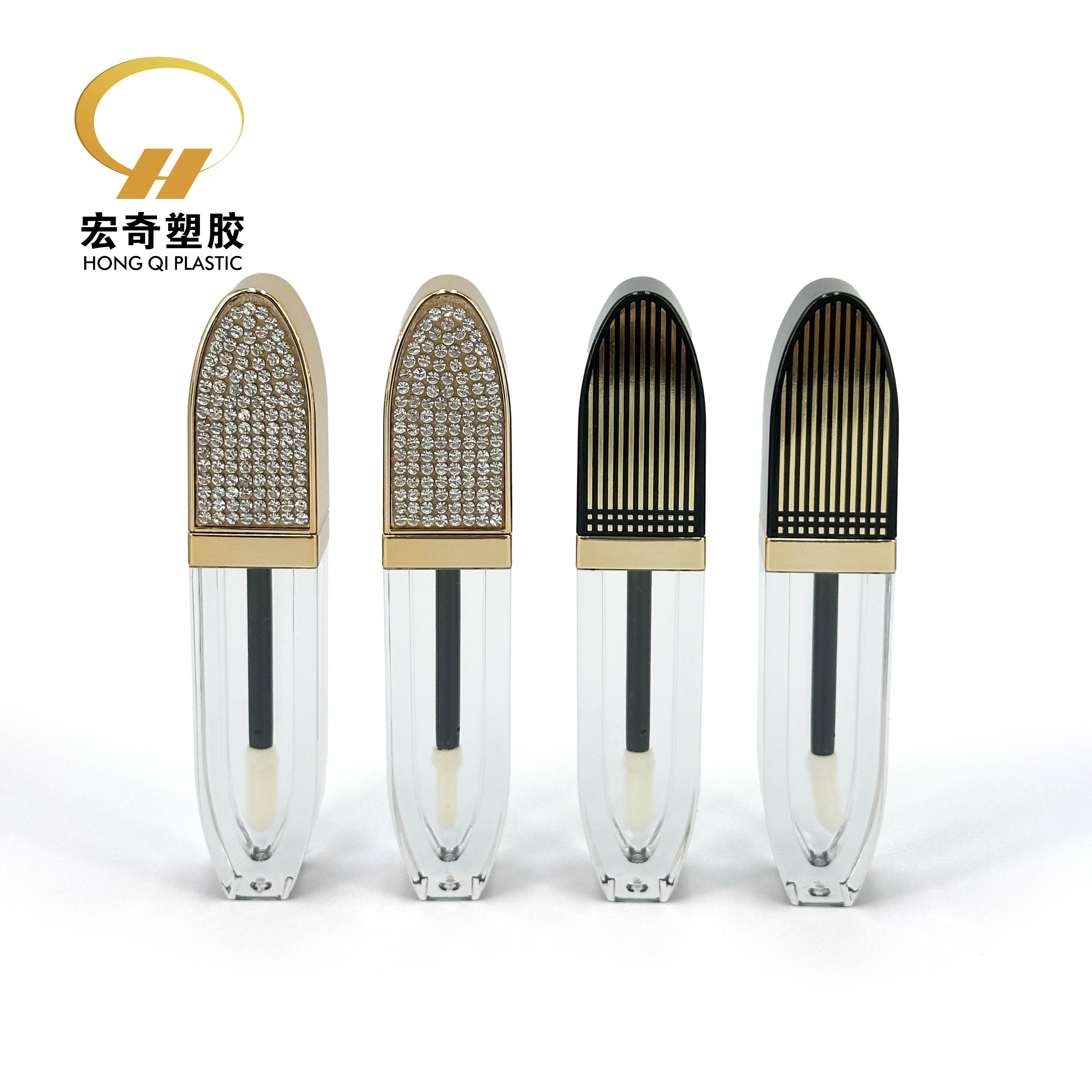 Buy Custom Graphic Empty Lip Gloss Tubes With Brush Tip Applicator
trans