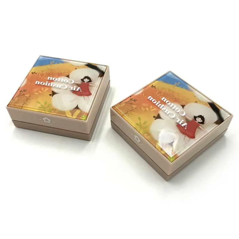 Buy Square Air Cushion Case Packaging Box Air Cushion Box Empty Bb Crea